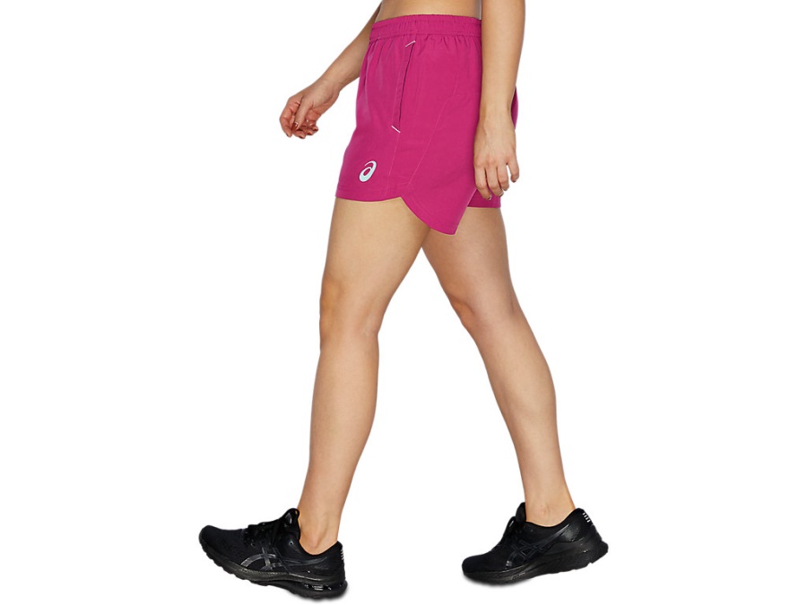 5 INCH SHORT Fuchsia Red Asics