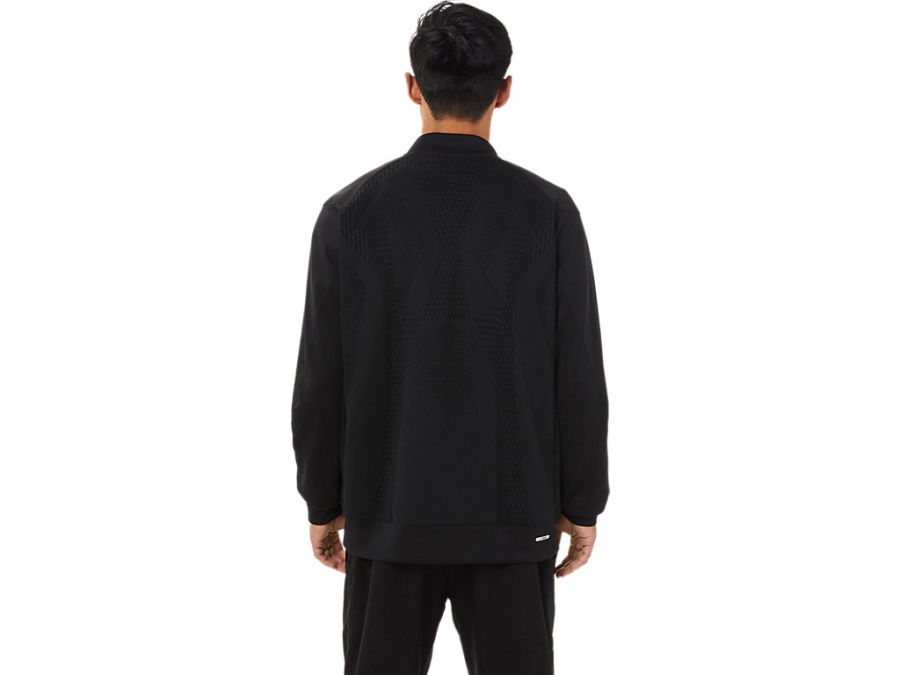 ACTIBREEZE DOUBLE RUSSEL MESH JACKET Performance Black Asics