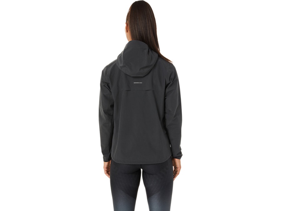 Asics ACCELERATE WATERPROOF 20 JACKET Graphite Grey
