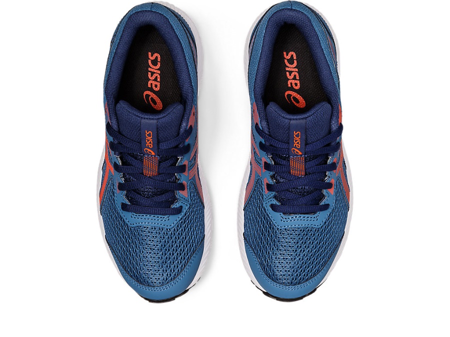 Asics Azure-Cherry Tomato CONTEND 8 GS