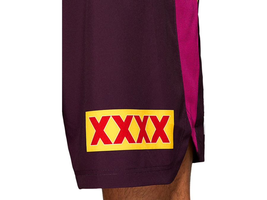 Asics BRISBANE BRONCOS TRAINING SHORT Deep Mars