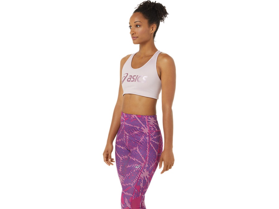 Asics Barely Rose SAKURA ASICS LOGO BRA