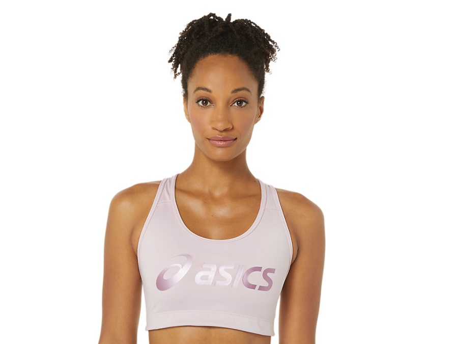 Asics Barely Rose SAKURA ASICS LOGO BRA