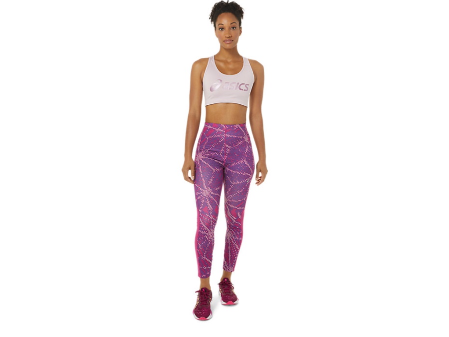 Asics Barely Rose SAKURA ASICS LOGO BRA