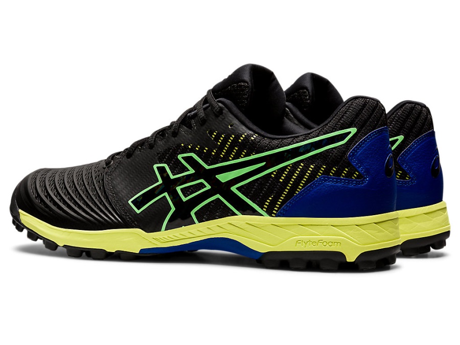 Asics Black-Bright Lime FIELD ULTIMATE FF