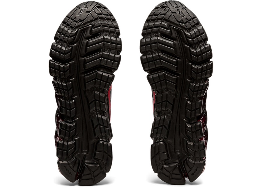 Asics Black-Electric Red GEL-QUANTUM 180 6 GS