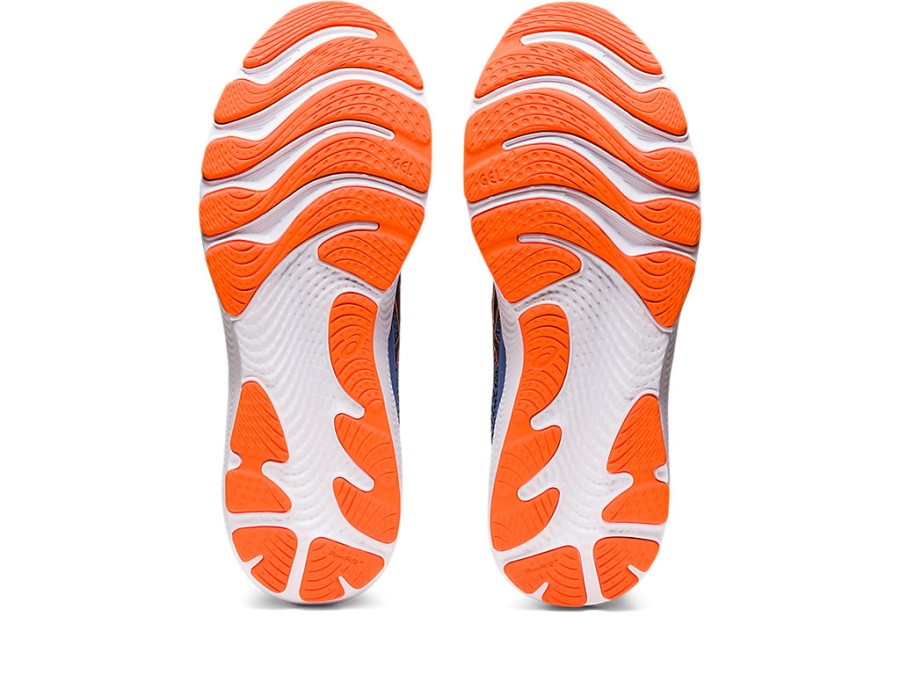 Asics Black-Shocking Orange GEL-CUMULUS 24 (2E WIDE)