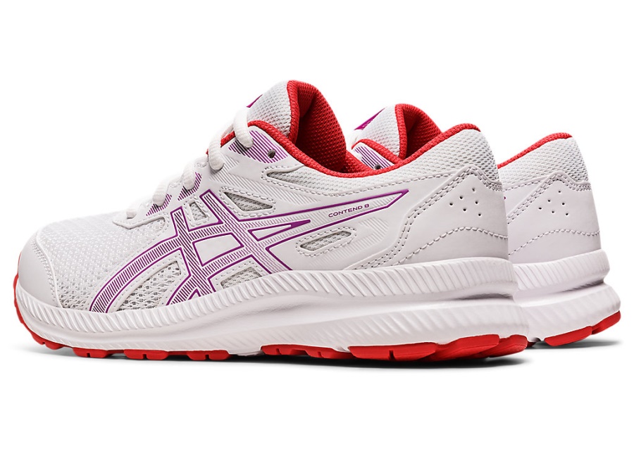 Asics CONTEND 8 GS White-Orchid