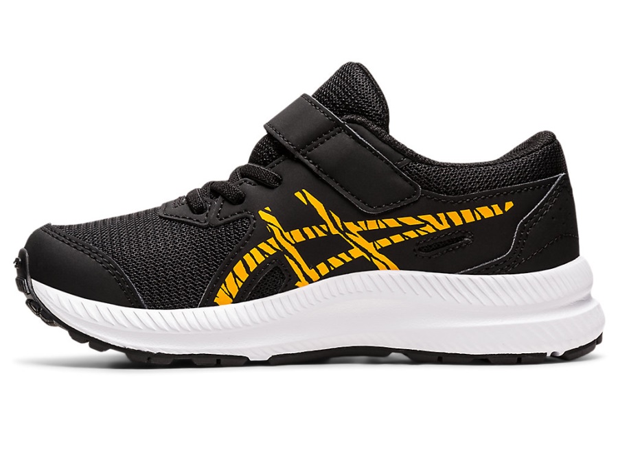 Asics CONTEND 8 PS PRINT Black-Amber