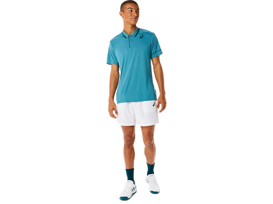 Asics COURT POLO SHIRT Misty Pine