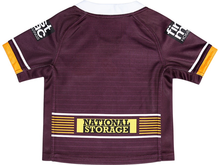 Asics Deep Mars BRISBANE BRONCOS REPLICA HOME JERSEY INFANT