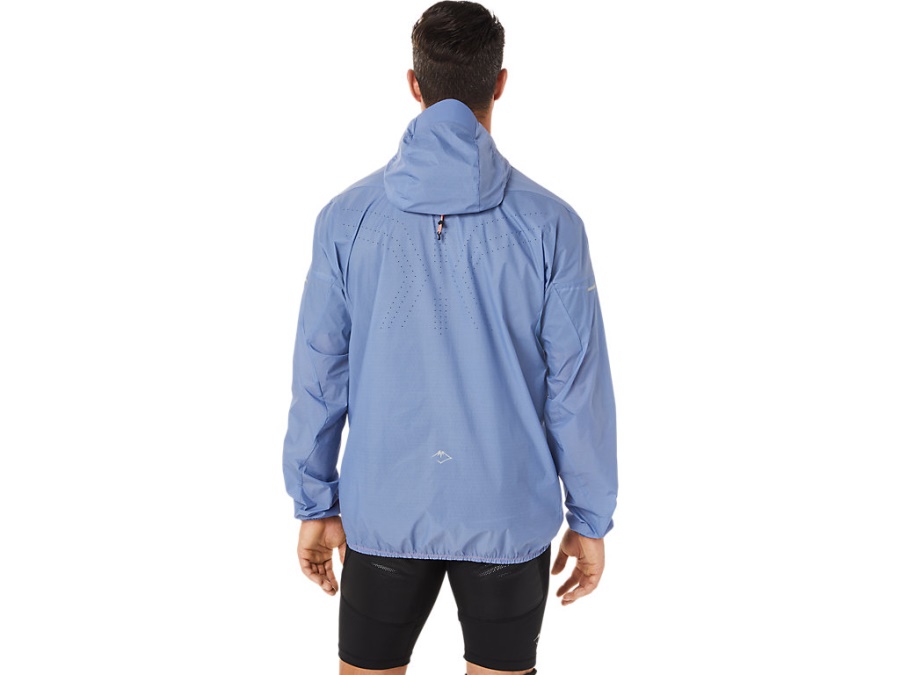 Asics FUJITRAIL JACKET Blue Harmony