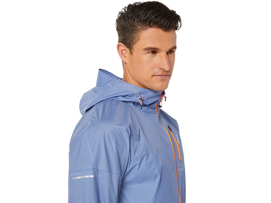 Asics FUJITRAIL JACKET Blue Harmony