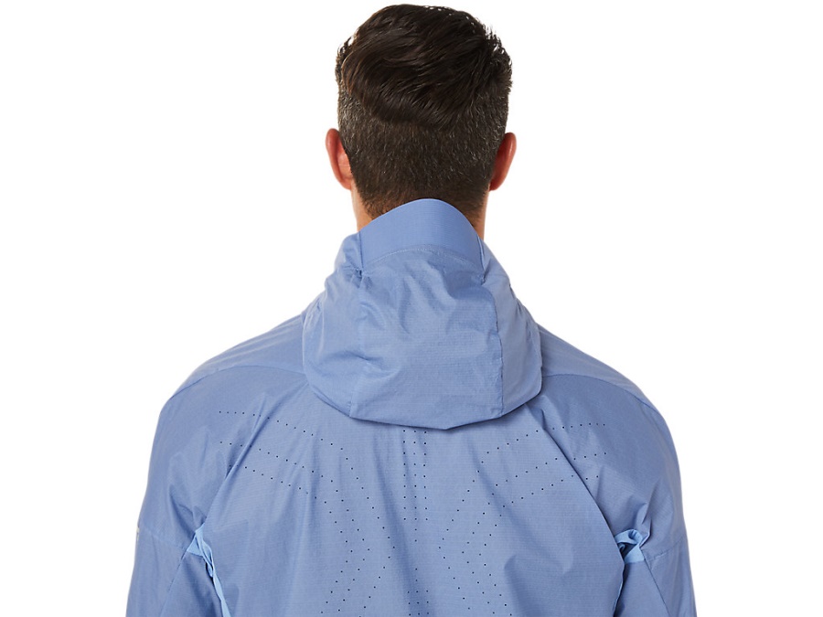 Asics FUJITRAIL JACKET Blue Harmony