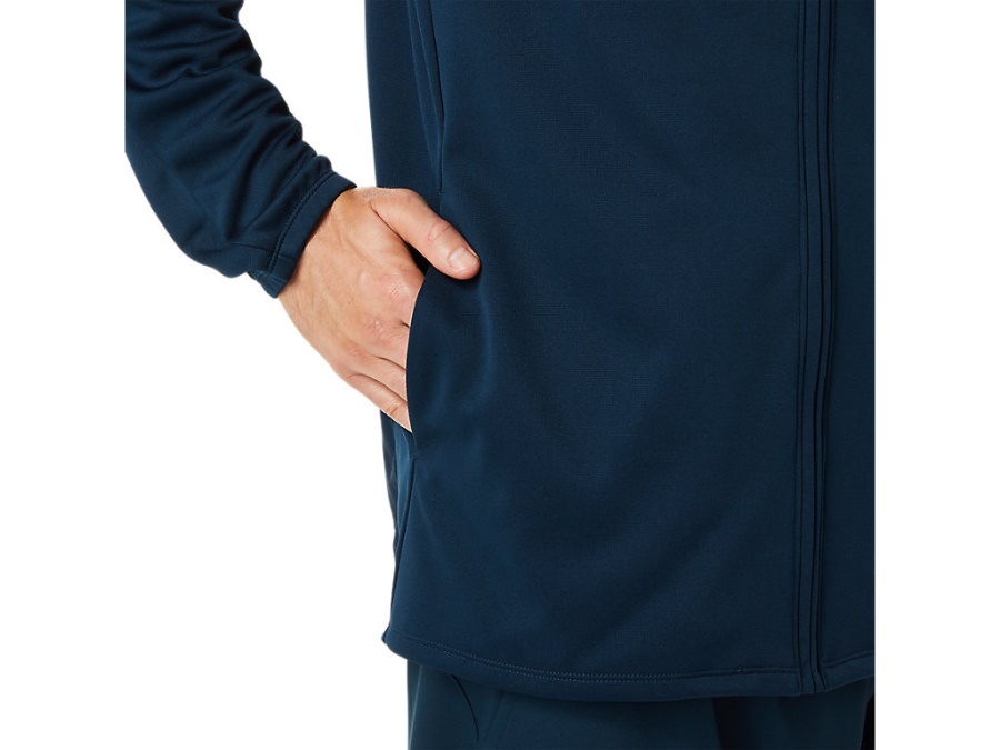 Asics French Blue ACTIBREEZE JACQUARD JACKET