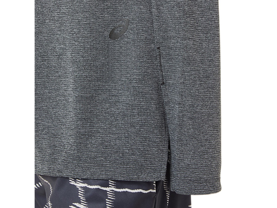 Asics GEL-COOL PRINT SHORT SLEEVED TOP Carrier Grey Heather