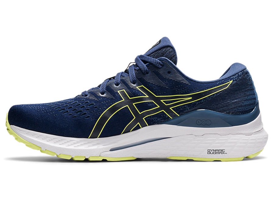 Asics GEL-KAYANO 28 Thunder Blue-Glow Yellow