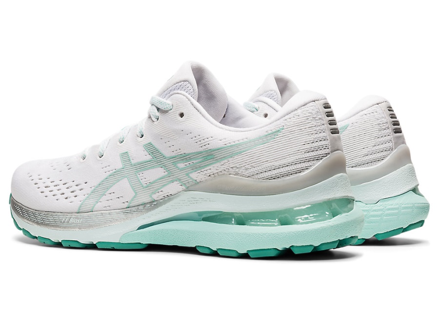 Asics GEL-KAYANO 28 White-Oasis Green