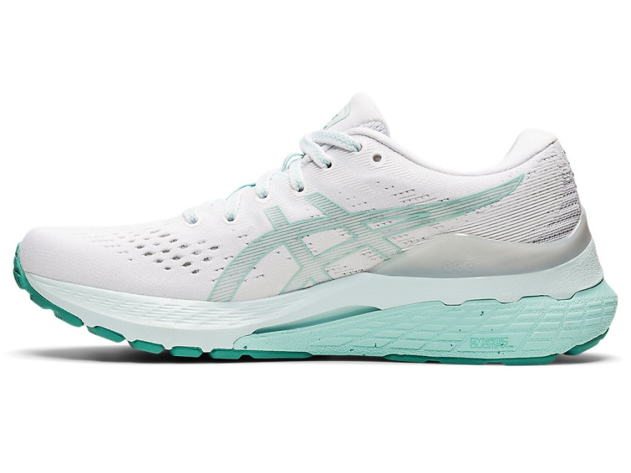 Asics GEL-KAYANO 28 White-Oasis Green
