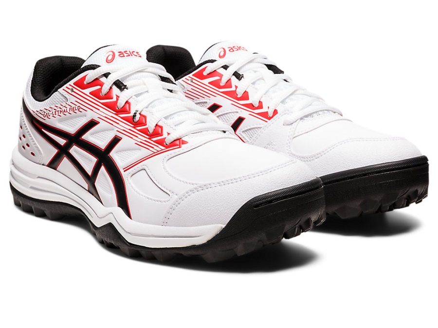 Asics GEL-LETHAL FIELD White-Classic Red