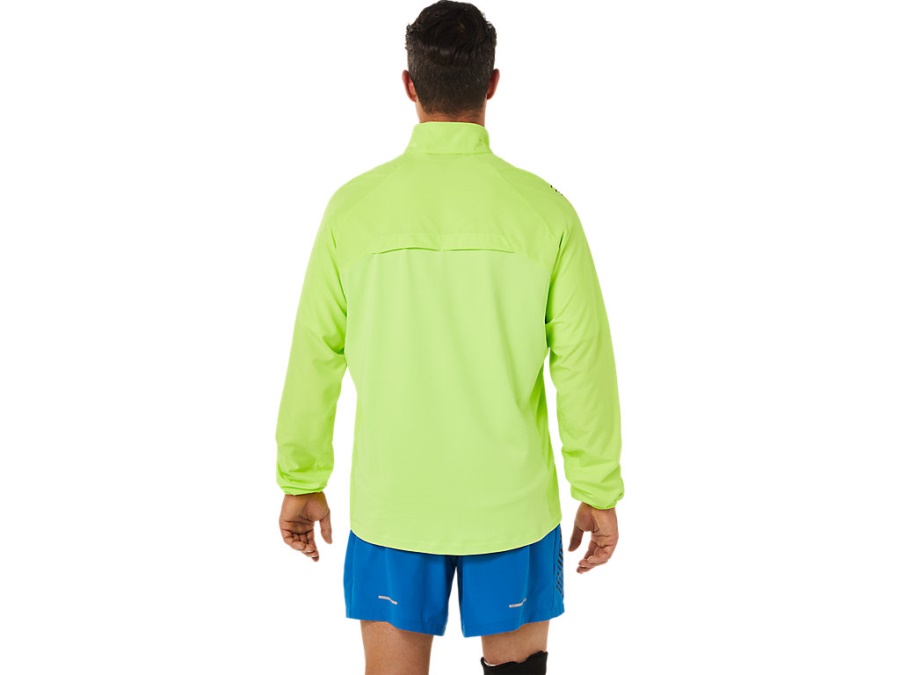 Asics Hazard Green-Graphite Grey ICON JACKET