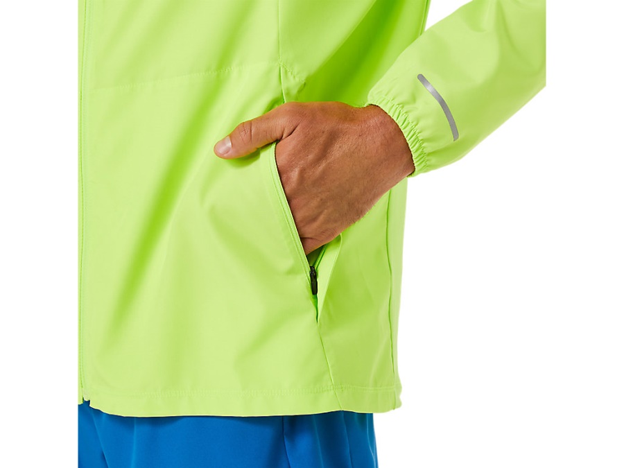 Asics Hazard Green-Graphite Grey ICON JACKET