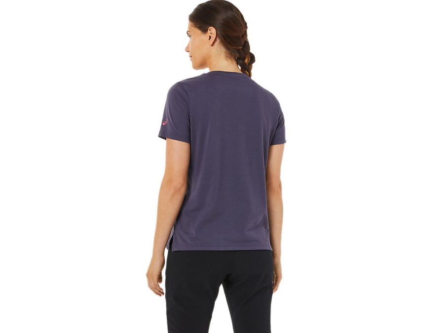 Asics Indigo Fog LOGO GRAPHIC TEE