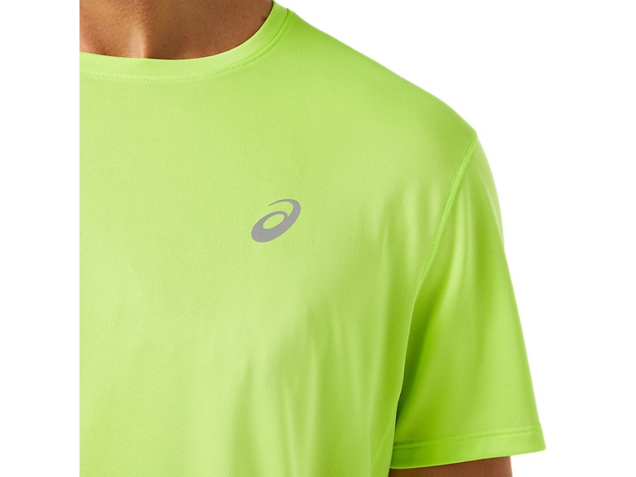 Asics KATAKANA SHORT SLEEVED TOP Hazard Green