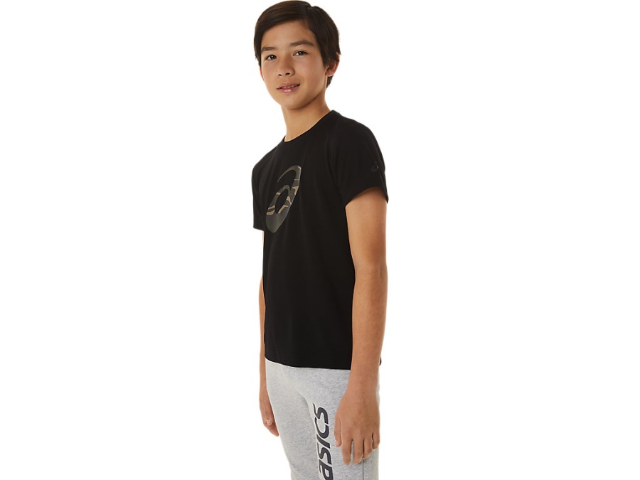 Asics KIDS TRAINING GRAPHIC SHORT SLEEVED TEE French Blue
