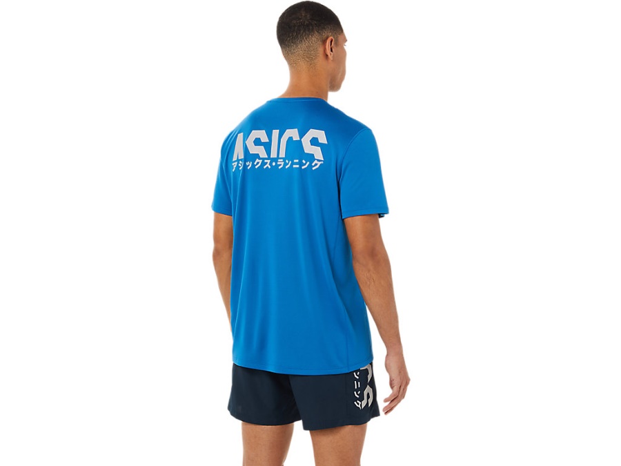 Asics Lake Drive KATAKANA SHORT SLEEVED TOP