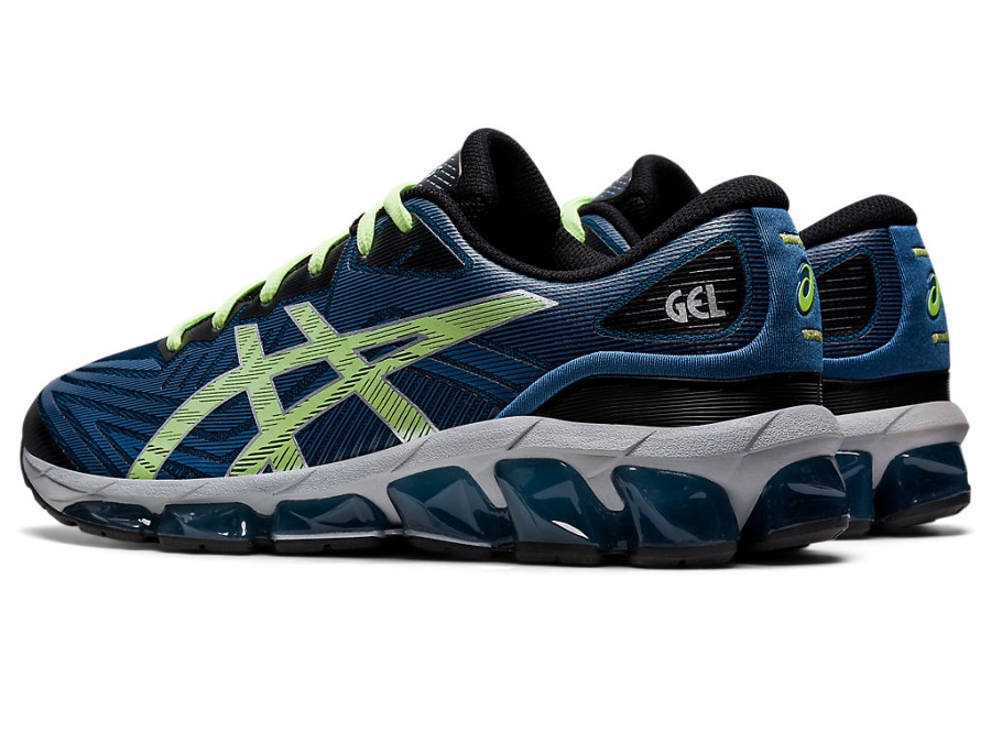 Asics Light Indigo-Lime Green GEL-QUANTUM 360 VII
