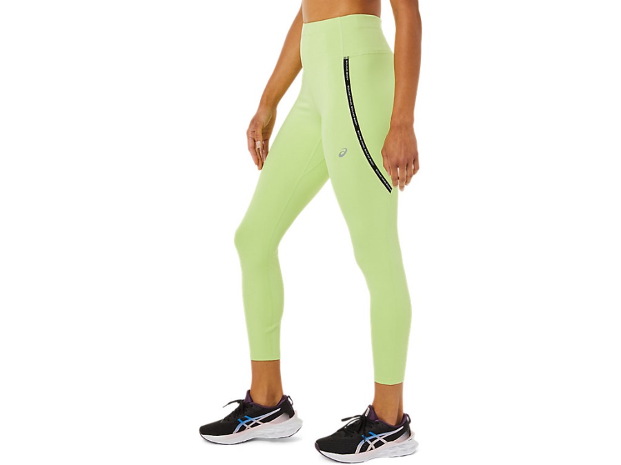 Asics Lime Green RACE HIGH WAIST TIGHT