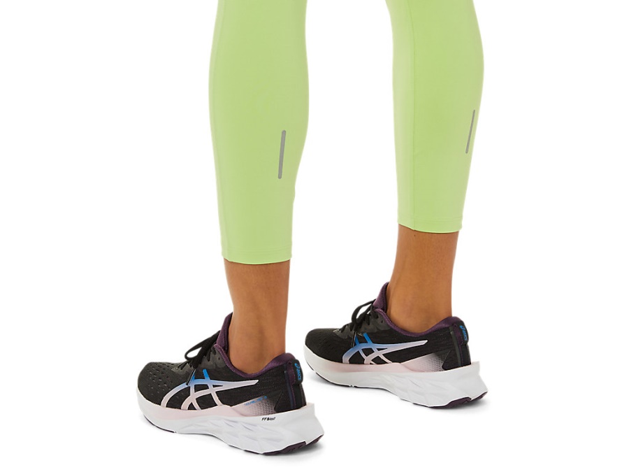 Asics Lime Green RACE HIGH WAIST TIGHT