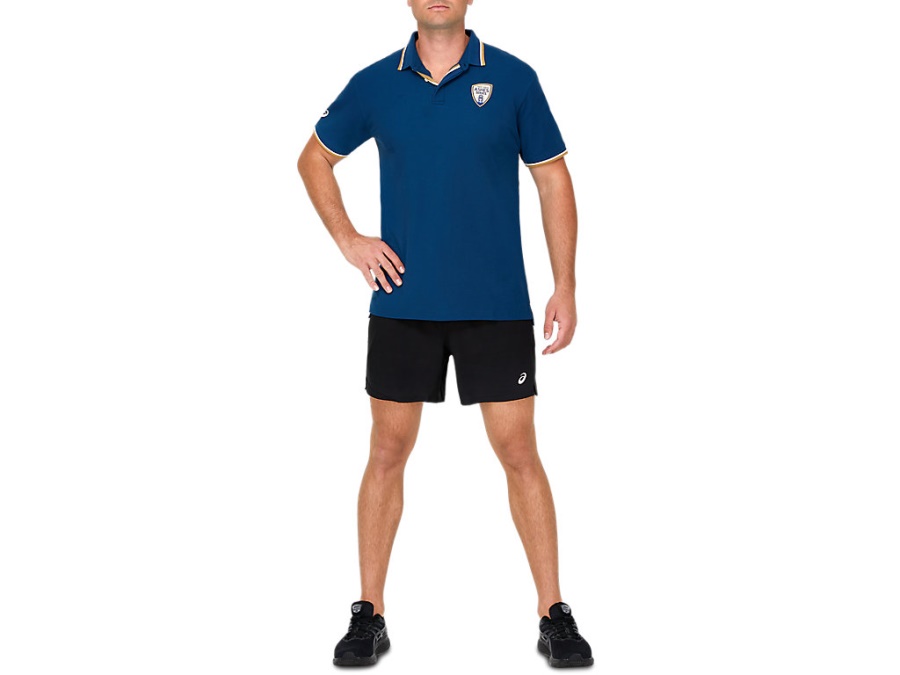 Asics Mako Blue CRICKET AUSTRALIA ASHES POLO