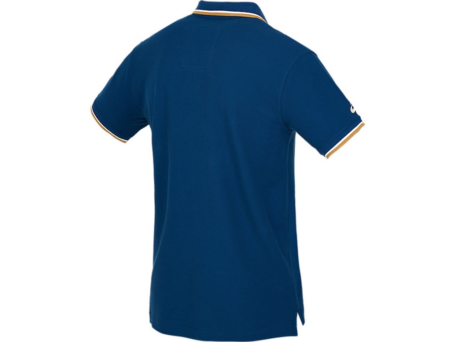 Asics Mako Blue CRICKET AUSTRALIA ASHES POLO
