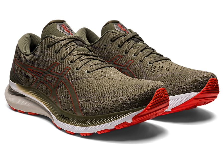 Asics Mantle Green-Cherry Tomato GEL-KAYANO 29