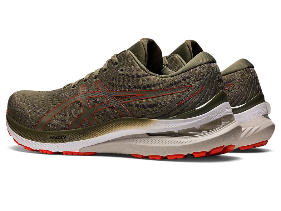 Asics Mantle Green-Cherry Tomato GEL-KAYANO 29