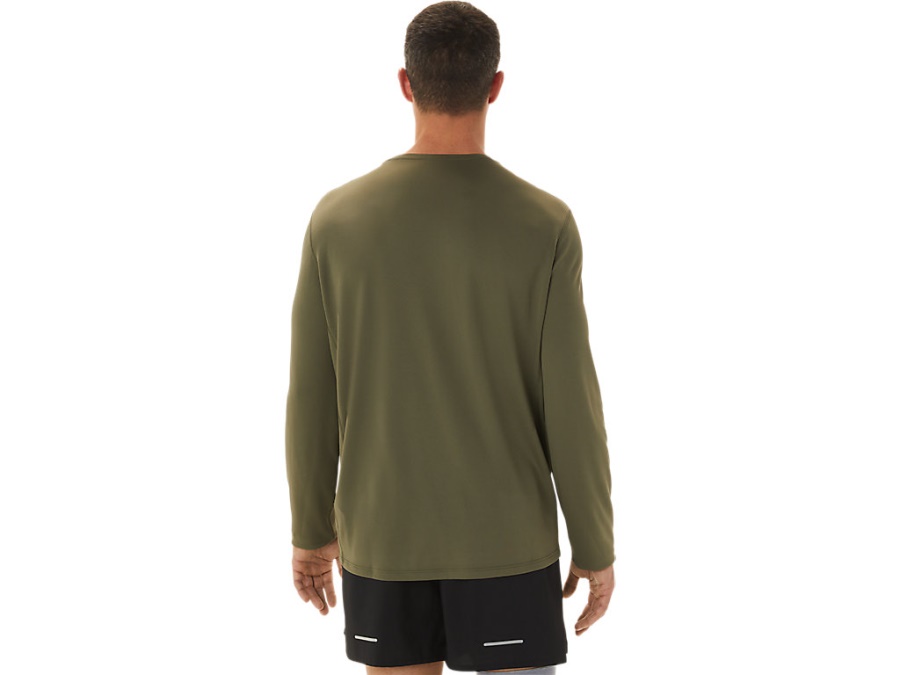 Asics Mantle Green KATAKANA LONG SLEEVED TOP