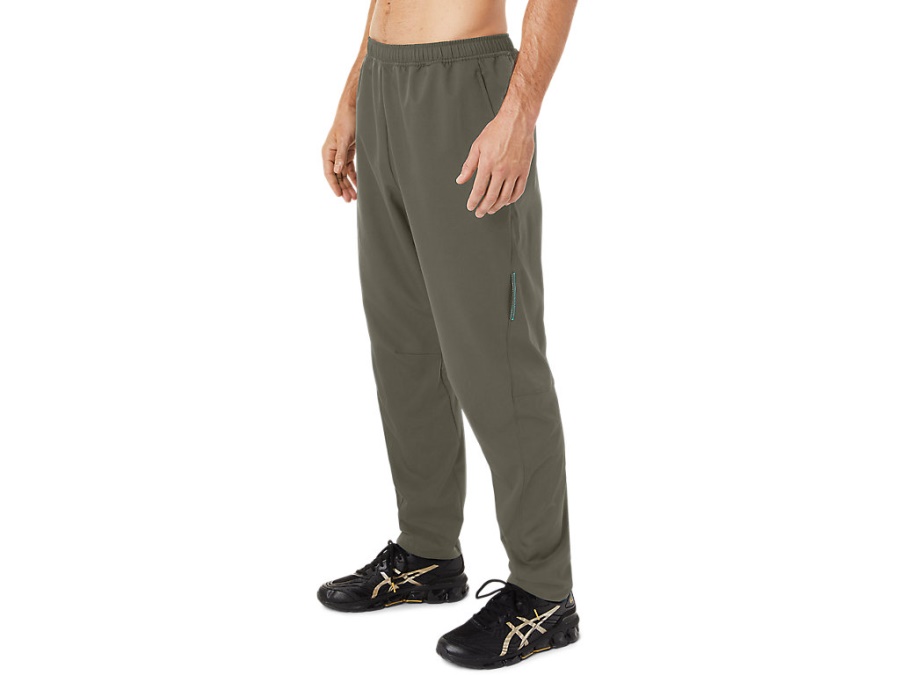 Asics Mantle Green WOVEN PANTS