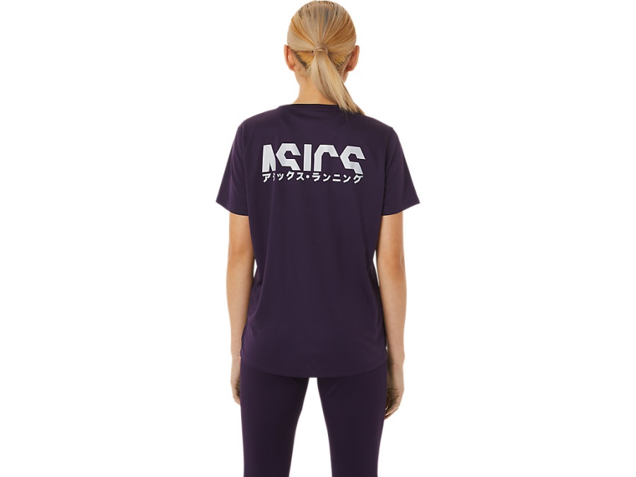 Asics Night Shade KATAKANA SHORT SLEEVED TOP