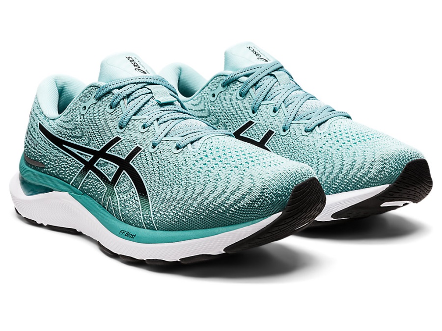Asics Oasis Green-Black GEL-CUMULUS 24 (D WIDE)