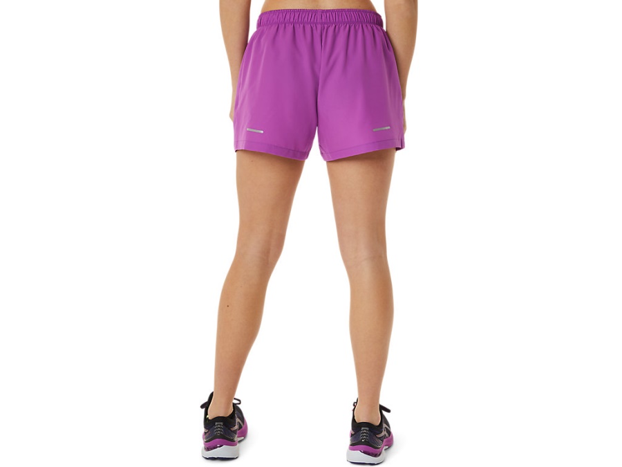 Asics Orchid-Performance Black ICON 4 INCH SHORT