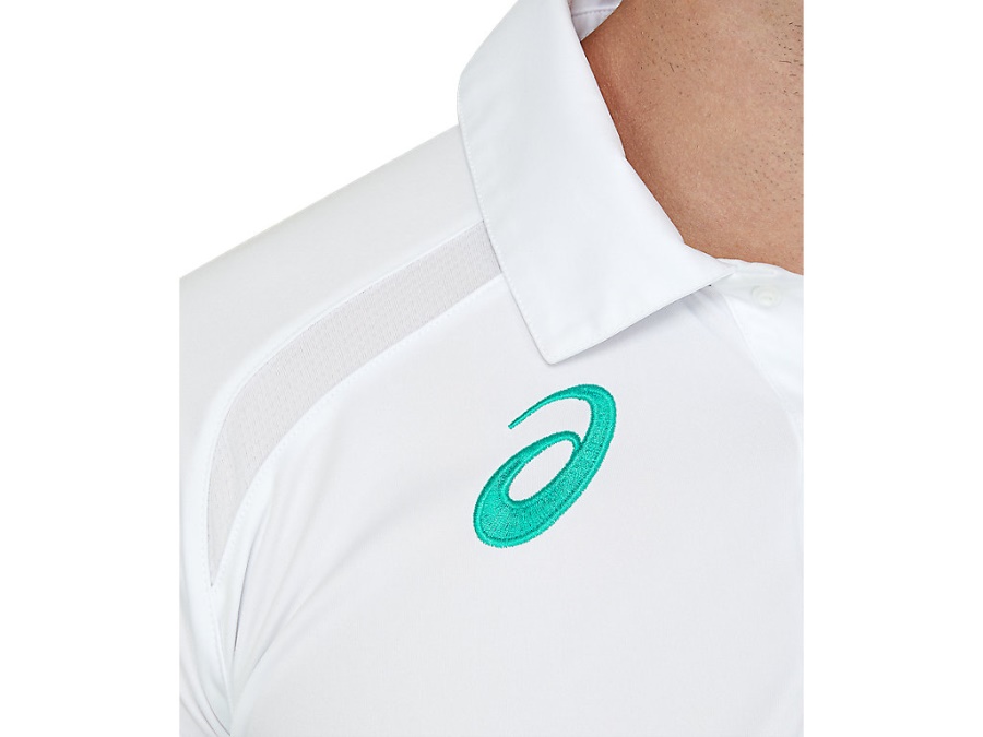 Asics PLAYING SHIRT LONG SLEEVED WHITE Brilliant White