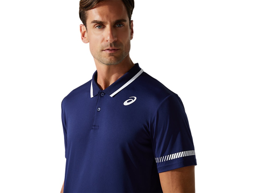 Asics Peacoat COURT POLO SHIRT