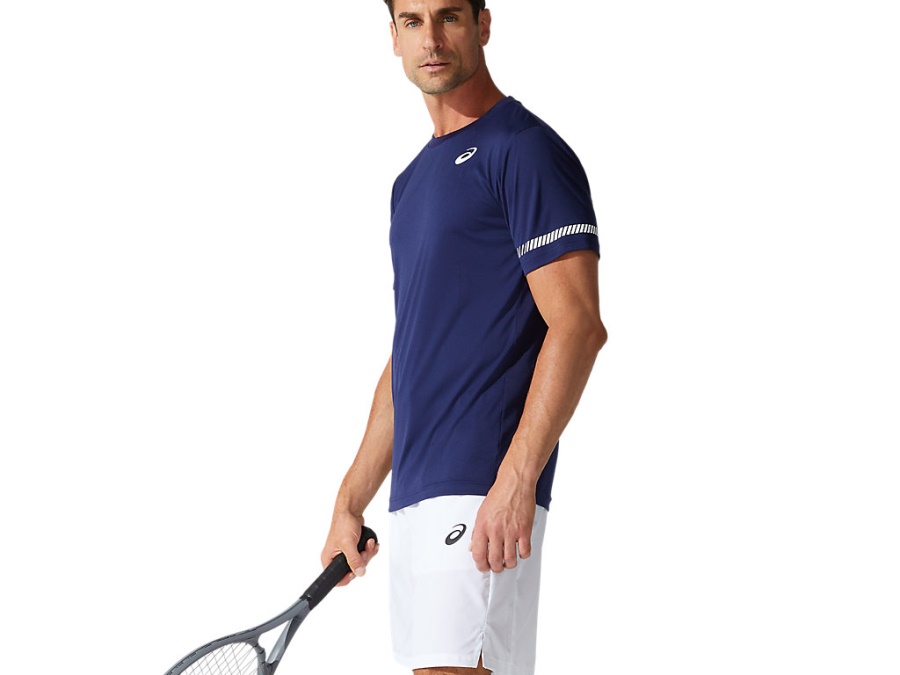 Asics Peacoat COURT SHORT SLEEVED TEE