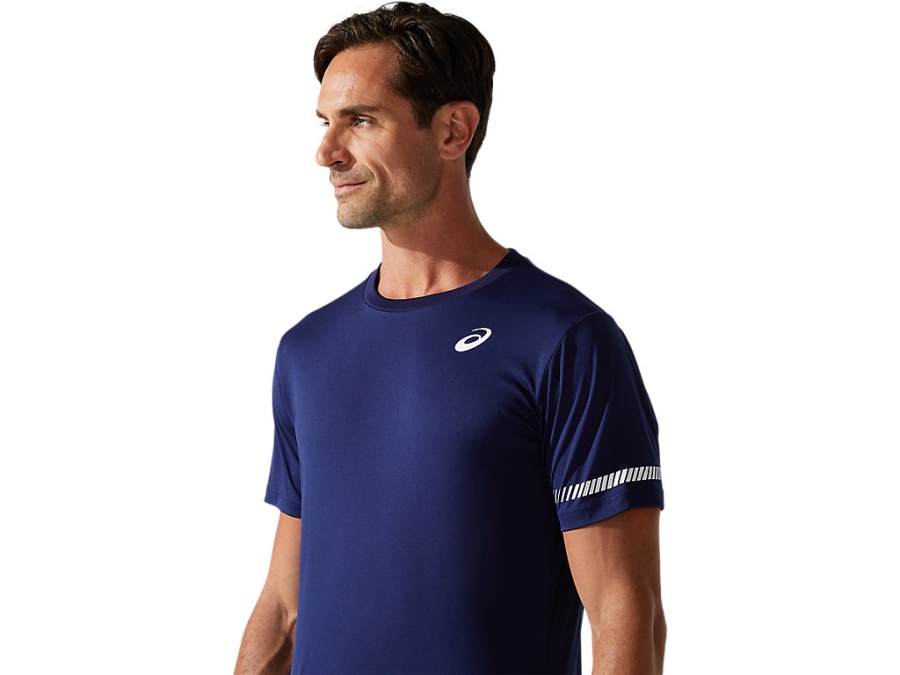 Asics Peacoat COURT SHORT SLEEVED TEE