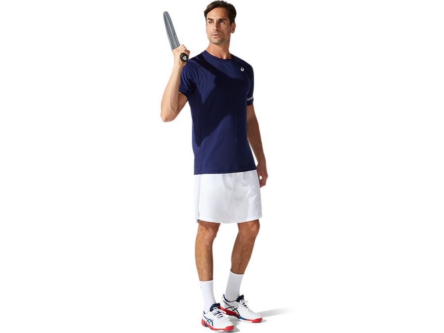 Asics Peacoat COURT SHORT SLEEVED TEE