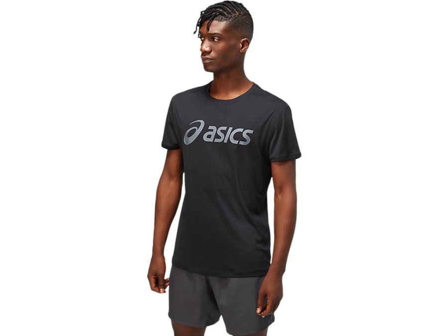 Asics Performance Black-Carrier Grey SILVER ASICS TOP