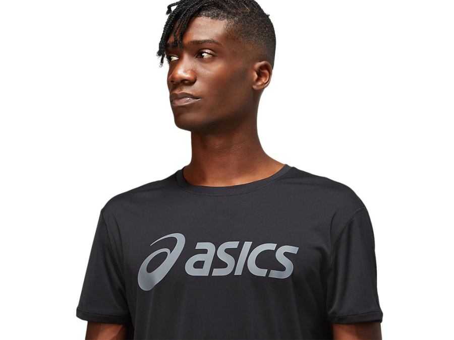 Asics Performance Black-Carrier Grey SILVER ASICS TOP
