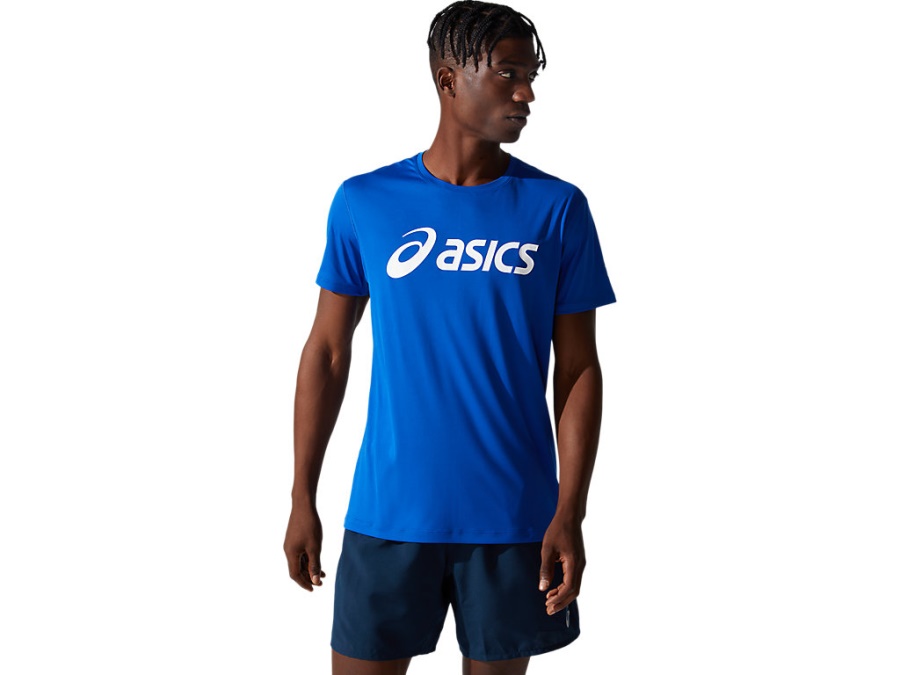 Asics Blue-Brilliant White